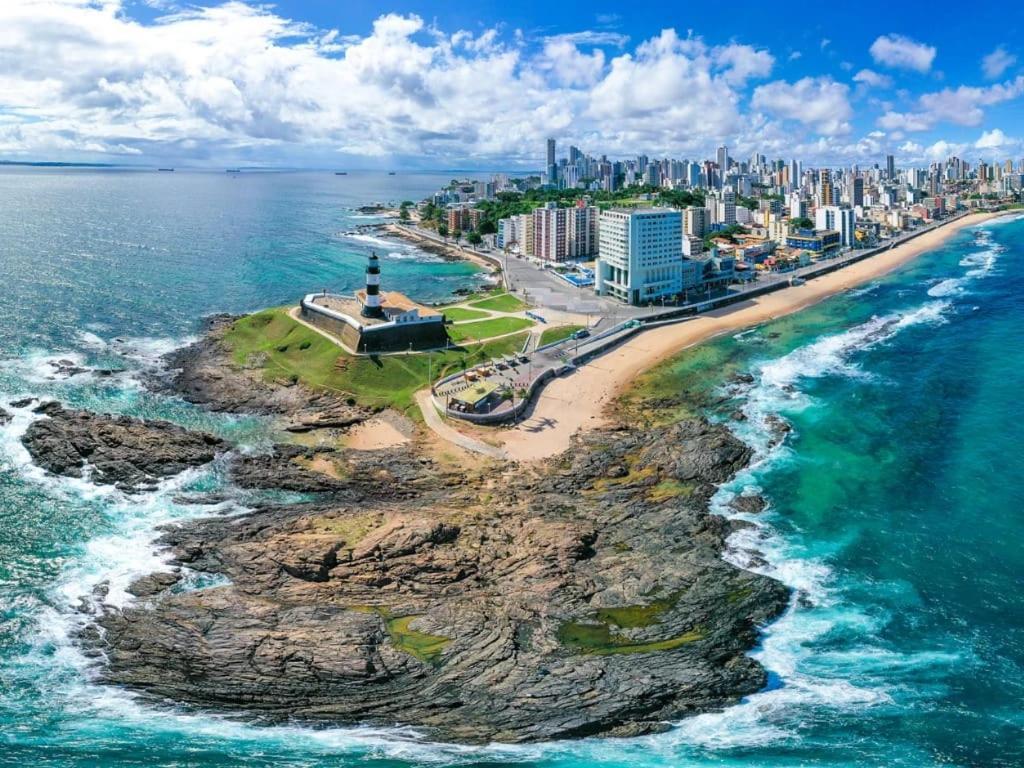 Apartamento Farol Barra Flat 113 Salvador de Bahía Exterior foto